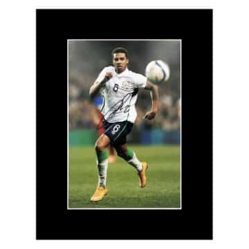 Signed Cyrus Christie Photo Display 16x12 - Republic Of Ireland Icon