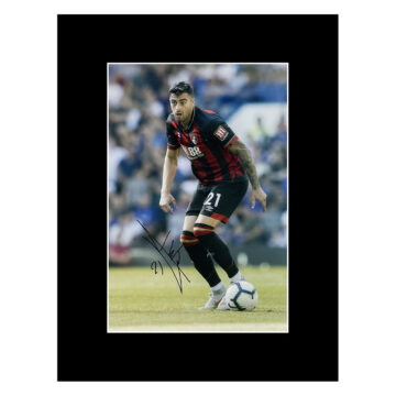 Signed Diego Rico Photo Display 16×12 – AFC Bournemouth Icon