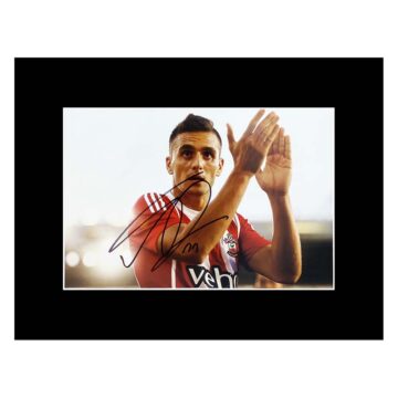 Signed Dusan Tadic Photo Display - 16x12 Southampton Icon Autograph