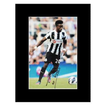 Signed Gael Bigirimana Photo Display 16x12 - Newcastle United Icon