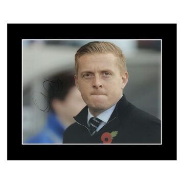 Signed Garry Monk Photo Display 12x10 - Swansea City Autograph