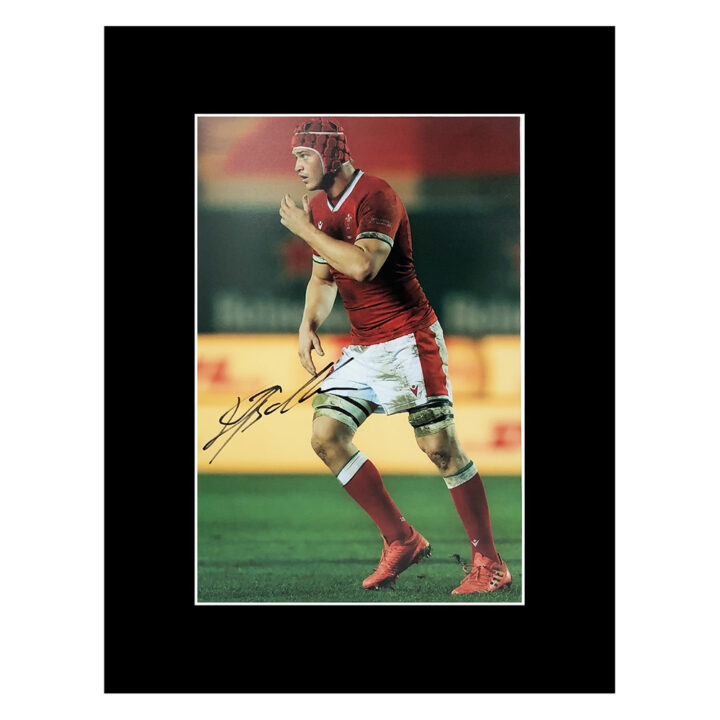 Signed James Botham Photo Display 16x12 - Wales Icon