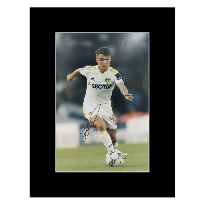 Signed Jamie Shackleton Photo Display 16x12 - Leeds United Icon