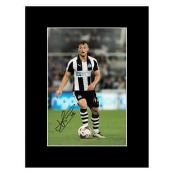 Signed Jamie Sterry Photo Display 16x12 - Newcastle United Icon