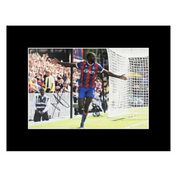 Signed Jean-Philippe Mateta Photo Display 16x12 - Crystal Palace Icon