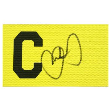 Signed Jermaine Jenas Captain Armband - League Cup Winner 2008