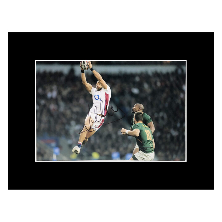 Signed Joe Marchant Photo Display 16x12 - England Rugby Autograph