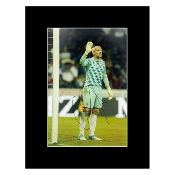 Signed John Ruddy Photo Display 16×12 – England Icon