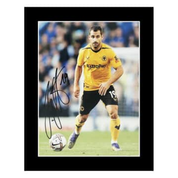 Signed Jonny Photo Display 12x10 - Wolverhampton Wanderers Icon