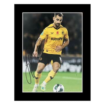 Signed Jonny Photo Display 12x10 - Wolves Icon