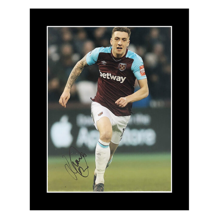 Signed Jordan Hugill Photo Display 12x10 - West Ham United Icon Autograph