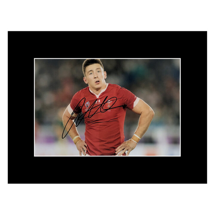 Signed Josh Adams Photo Display 16x12 - RWC 2019 Icon