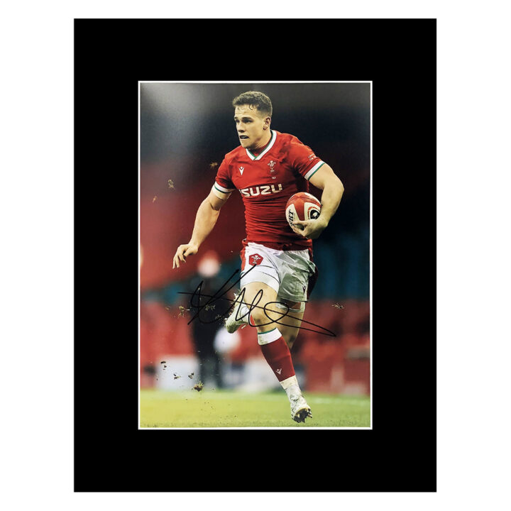 Signed Kieran Hardy Photo Display 16x12 - Wales Icon