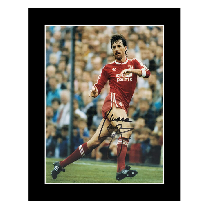 Signed Mark Lawrenson Photo Display 12x10 - Liverpool Autograph