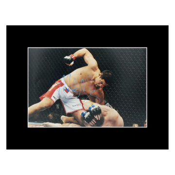 Signed Mark Munoz Photo Display - 16x12 UFC Autograph