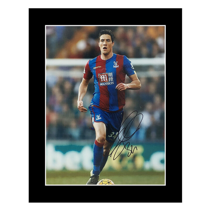 Signed Martin Kelly Photo Display 12x10 - Crystal Palace Icon