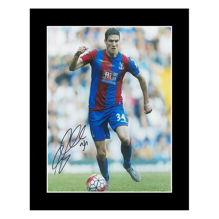 Signed Martin Kelly Photo Display 12x10 - Crystal Palace Icon Autograph