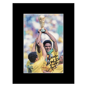 Signed Mazhino Photo Display - 16x12 World Cup Winner 1994