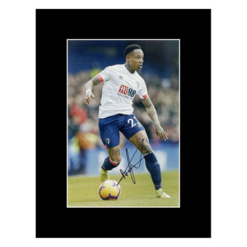 Signed Nathaniel Clyne Photo Display 16x12 - AFC Bournemouth Icon