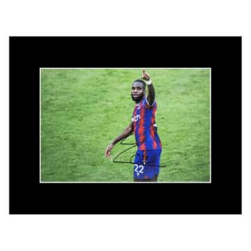 Signed Odsonne Edouard Photo Display 16x12 - Crystal Palace Icon