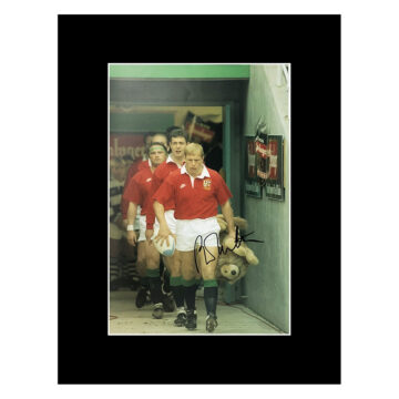 Signed Peter Winterbottom Photo Display 16x12 - British & Irish Lions Icon