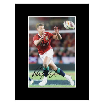 Signed Rhys Webb Photo Display 16x12 - British & Irish Lions Icon