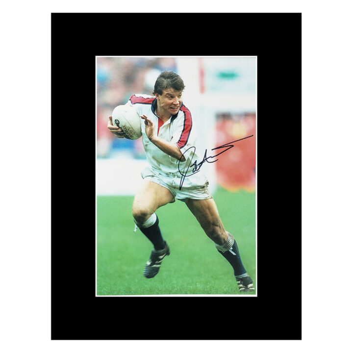 Signed Rob Andrew Photo Display 16x12 - England Icon