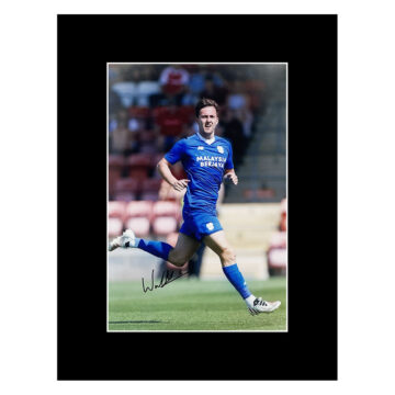 Signed Ryan Wintle Photo Display 16x12 - Cardiff City Icon