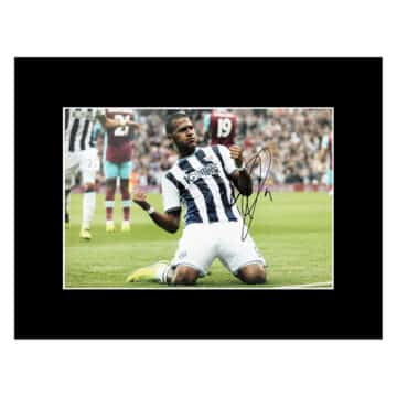 Signed Salomon Rondon Photo Display 16x12 - West Bromwich Albion Icon