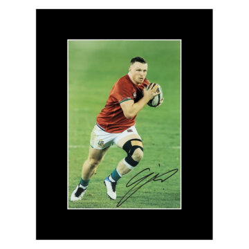 Signed Sam Simmonds Photo Display 16x12 - British & Irish Lions Autograph