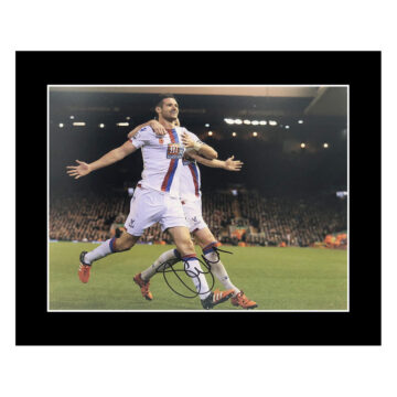 Signed Scott Dann Photo Display 12x10 - Crystal Palace Icon Autograph