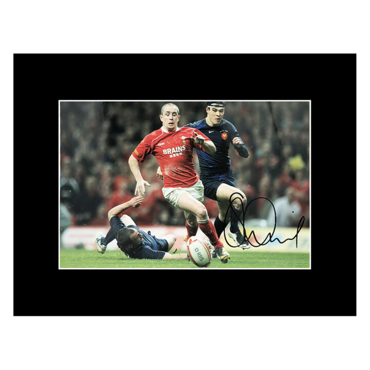 Signed Shane Williams Photo Display 16x12 - Wales Icon Autograph