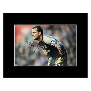 Signed Steve Harper Photo Display 16x12 - Hull City Icon