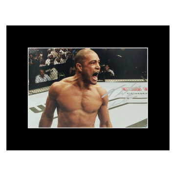 Signed Thales Leites Photo Display - 16x12 UFC Autograph