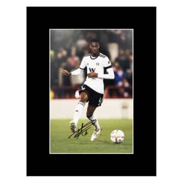 Signed Tosin Adarabioyo Photo Display 16x12 - Fulham Icon