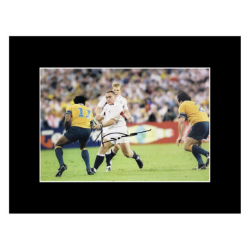 Signed Trevor Woodman Photo Display 16x12 - England Rugby Icon