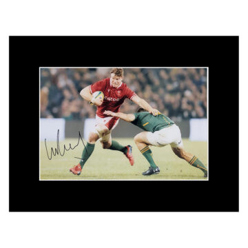 Signed Will Rowlands Photo Display 16x12 - Wales Autograph