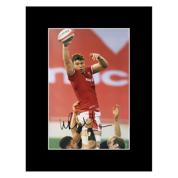 Signed Will Rowlands Photo Display 16x12 - Wales Icon