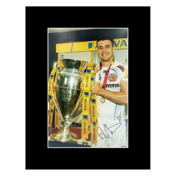 Signed Ollie Devoto Photo Display 16x12 - Premiership Winner 2017