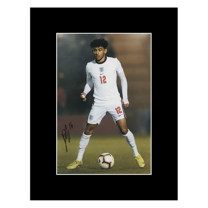 Signed Kaine Kesler-Hayden Photo Display - 16x12 England Icon