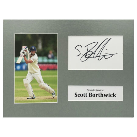 Signed Jake Ball Photo Display - 12x8 England Cricket Icon