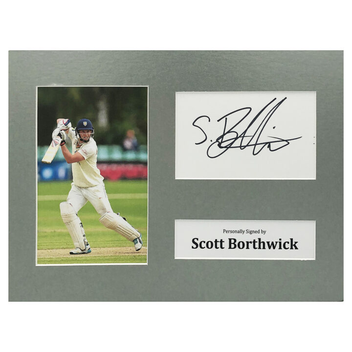 Signed Jake Ball Photo Display - 12x8 England Cricket Icon