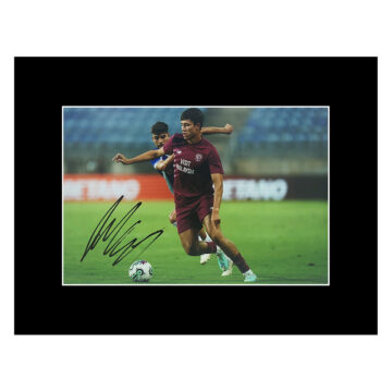 Rubin Colwill Signed Photo Display - 16x12 Cardiff City Icon