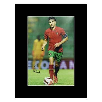 Signed Andre Almeida Photo Display - 16x12 Portugal Icon