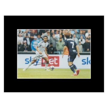 Signed Ben Cabango Photo Display - 16x12 Swansea City Autograph