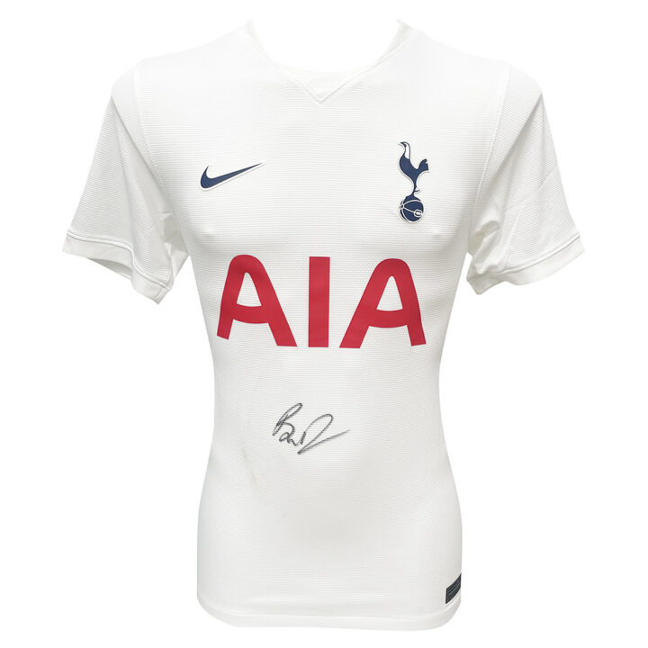 Signed Ben Davies Shirt - Tottenham Hotspur Icon Autograph (Damaged)