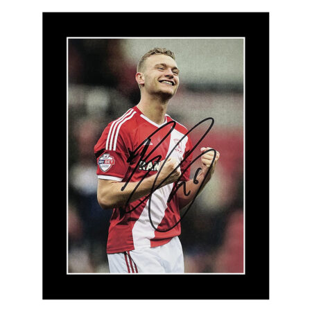 Signed Ben Gibson Photo Display - 10x8 Middlesbrough Autograph