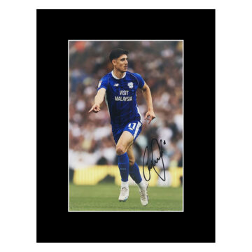 Signed Callum O'Dowda Photo Display - 16x12 Cardiff City Autograph