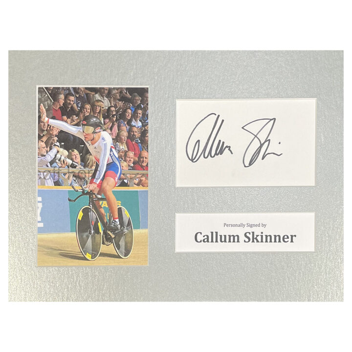 Signed Callum Skinner Photo Display - 12x8 Olympic Icon