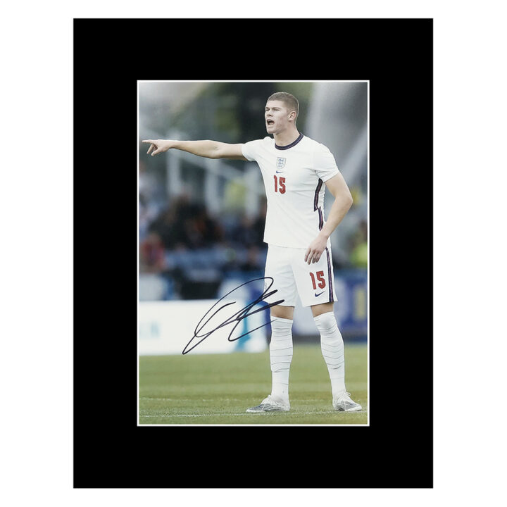 Signed Charlie Cresswell Photo Display - 16x12 England Icon Autograph